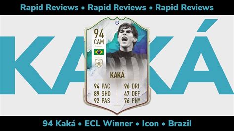 Ecl Winner Kak Review Fifa Ultimate Team Youtube