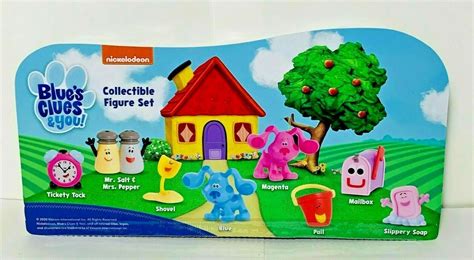 NEW!! Nickelodeon Blue's Clues & You! Collectable 8 figure Set ...