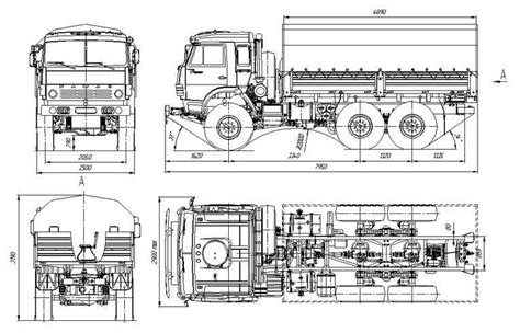 Камаз 4310 технические характеристики и эксплуатация схема и