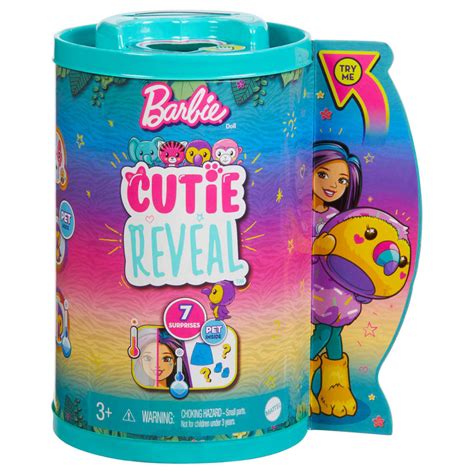 Barbie Cutie Reveal Jungle Toekan Pop Chelsea