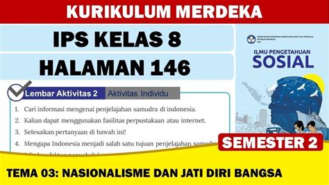 Soal And Kunci Jawaban Ips Kelas 8 Smp Mts Halaman 145 146 Kurikulum Merdeka Kedatangan Bangsa