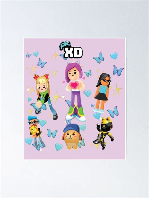 "Pk xd game for Girls, kids, mobile games " Poster for Sale by Nadin2019 | Redbubble