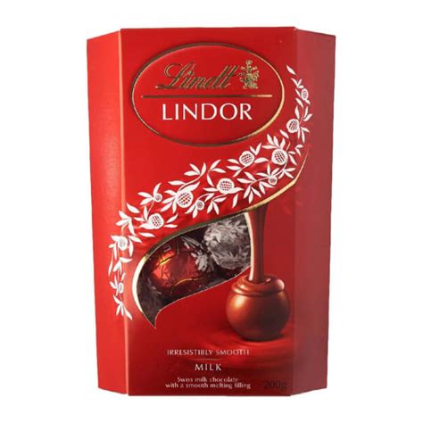 Buy Send Lindt Lindor Cornet Milk 200 G Online IGP ID1358766