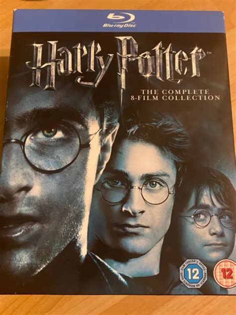 HARRY POTTER THE Complete 8 Film Collection Blu Ray Box Set EUR 18 59