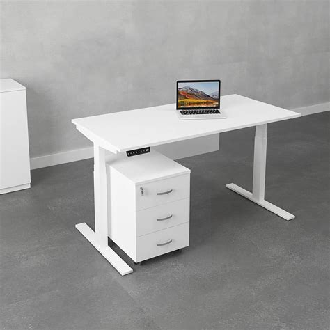 Buy Electric Dual Motor Height Adjustable Standing Desk Office