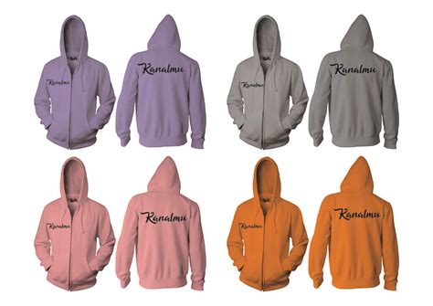 detail desain jaket hoodie polos mentahan sweater hitam polos depan