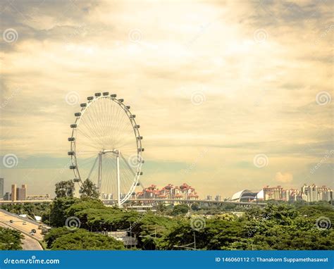 Singapore Nov 24 2018 Singapore Flyer The Singapore Flyer Is A