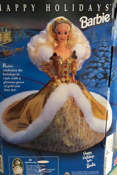 Barbie Happy Holidays Special Edition Th In Series Nrfb Etsy