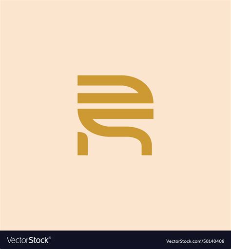 R logo Royalty Free Vector Image - VectorStock