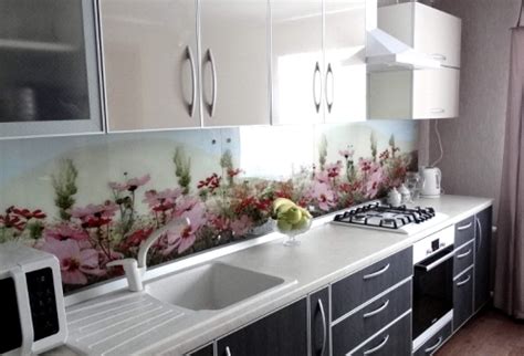 Скинали для кухни в СПб — цена фартука скинали за м2 | Заказать дешево ...