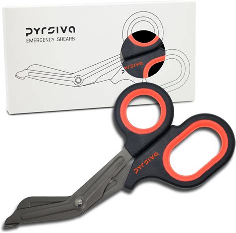 Pyrsiva Premium Medical Trauma Shears Tactical Scissors For Precise