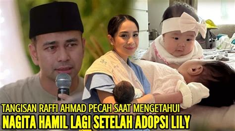 RAFFI AHMAD MENANGIS HISTERIS SAAT TAHU NAGITA HAMIL LAGI SETELAH