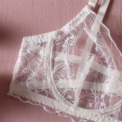White Piece Bridal Lingerie Set Sensual Lace Wedding Etsy