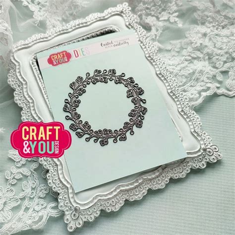 Scrapbooking CW208 Wykrojnik Wianek 2 Craft You Design Scrap