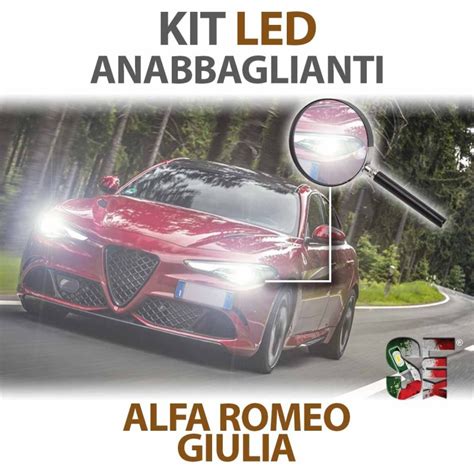 Lampade Led Anabbaglianti H7 Per ALFA ROMEO Giulia 2015 In Poi Con