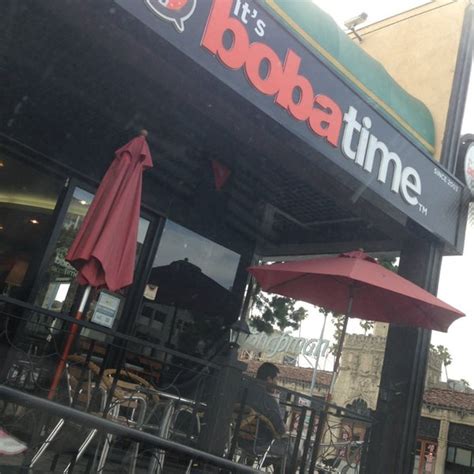 Its Boba Time Bubble Tea Shop In Los Angeles