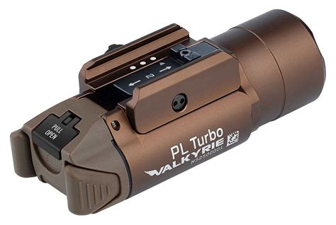 Olight Valkyrie Pl Turbo Lep Weaponlight Max Lumens Desert Tan