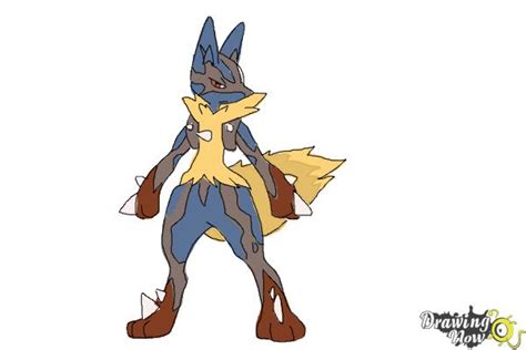 How To Draw Lucario Step By Step Alter Playground