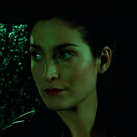 Trinity Icon The Matrix 1999 Carrie Ann Moss Carrie Anne Moss