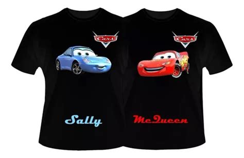 Playeras Parejas Novios D O Amor Cars Rayo Mcqueen Febrer