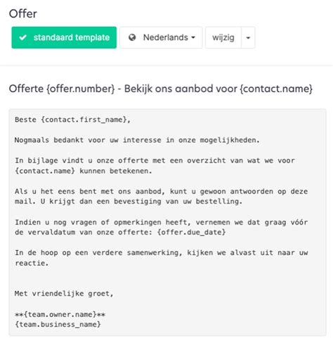 Herinner Klanten Aan Offertes 5 E Mail Templates