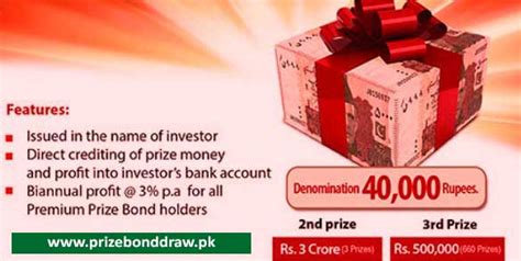 Rs 40000 Premium Prize Bond Draw List Check Online Prize Bond Draw