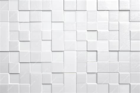 Premium Photo | White Ceramic Wall and Floor Tiles Mosaic