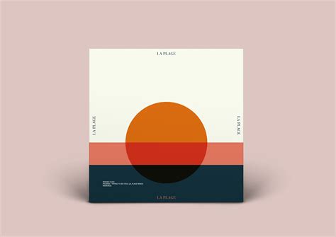 La Plage // Album cover :: Behance