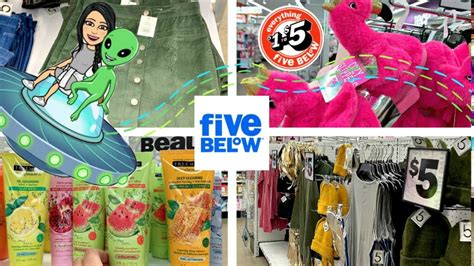 Five Below Shopping New 5 And Under Clothes Makeup Slippers