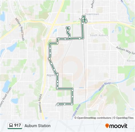 917 Route Schedules Stops Maps Auburn Station Updated