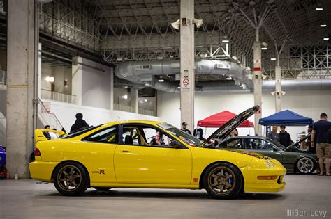 Yellow Acura Integra Type R At Wekfest BenLevy