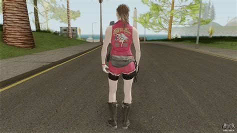 Claire Redfield Classic Suit Re2 Remake Para Gta San Andreas