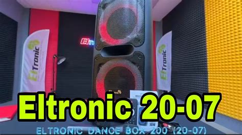 Колонка Eltronic 20-07 Обзор колонки Eltronic 20-07 - YouTube