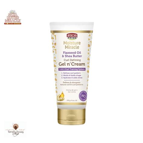 African Pride Moisture Miracle Gel N Cream