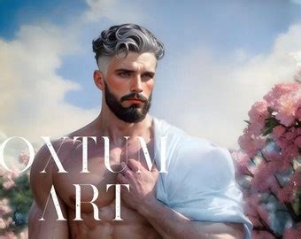 Gay Art Poster Naked Man Leather Lgbtq Print Hot Guy Gay Print Wall Decor Athletic Guy Gay