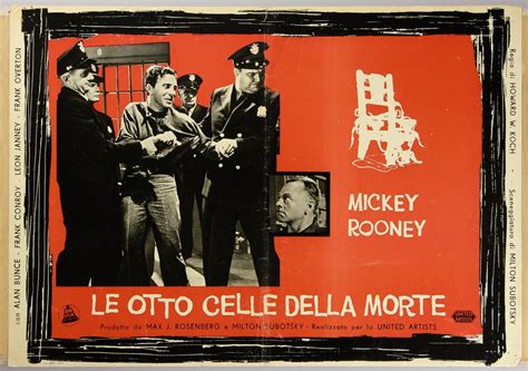 The Last Mile Original Italian Photobusta Movie Poster Prison