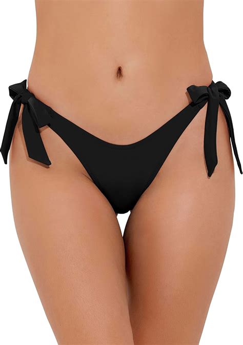 Amazon Tournesol Women S Bikini Bottoms Low Waisted Bathing Suit