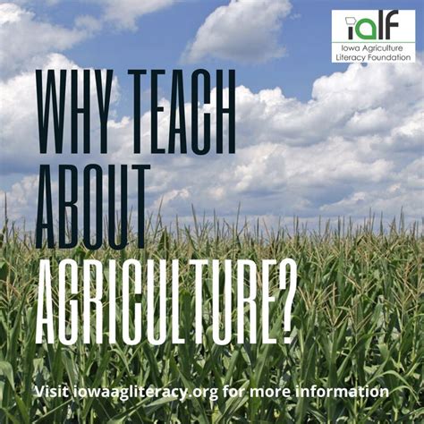 Why Teach About Agriculture Teaching Agriculture Classroom