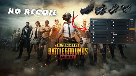 NO RECOIL SENSITIVITY SETTINGS PUBG MOBILE YouTube