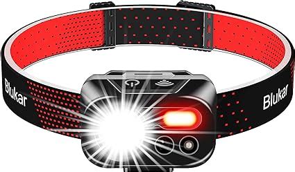 Blukar Head Torch Rechargeable 2000L Super Bright LED Headlamp