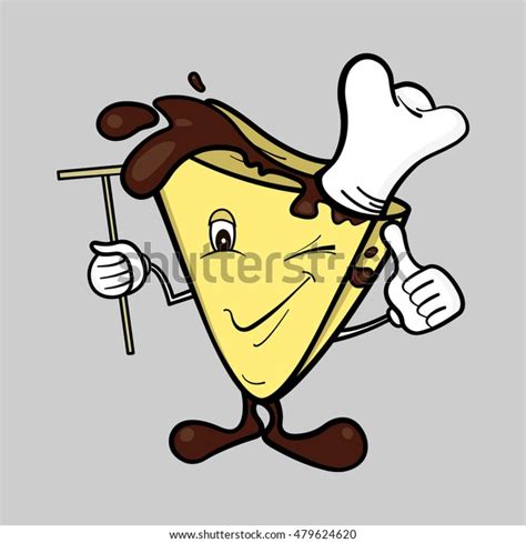 Crepe Cartoon Character Human Facial Features Stock Illustration 479624620