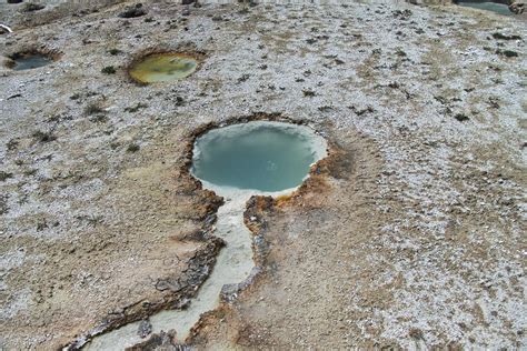 Hot Spring Hot Springs West Thumb Geyser Basin Yellowsto Gunnar