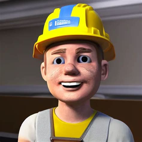 A Real Life Human Person Bob The Builder Super Stable Diffusion Openart