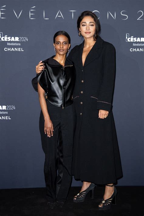 CLARA COUTURET and GOLSHIFTEH FARAHANI at Cesar Revelations 2024 in