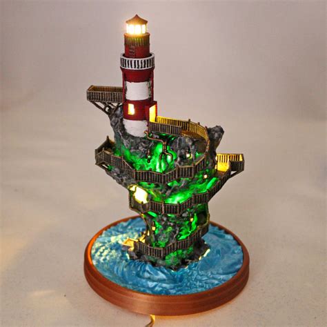 3D Printable Aiba Lighthouse by Jukka Seppänen