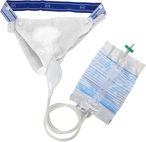 Amazon Silicone Urine Collector With Urine Catheter Bags Men