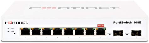 Fortinet Fs 108e Fortiswitch 108e L2 Switch 8 X Ge Rj45 Ports 2