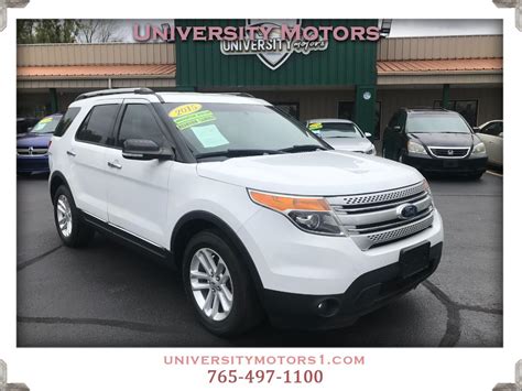 Used 2015 Ford Explorer Xlt Fwd For Sale In West Lafayette In 47906