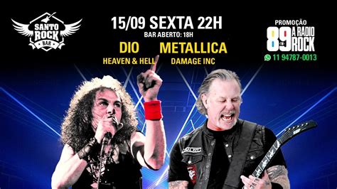 Metallica Damage Inc E Dio Heaven And Hell Youtube