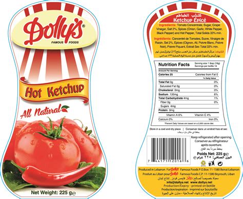 Dolly S Ketchup Hot Dolly S Famous Food
